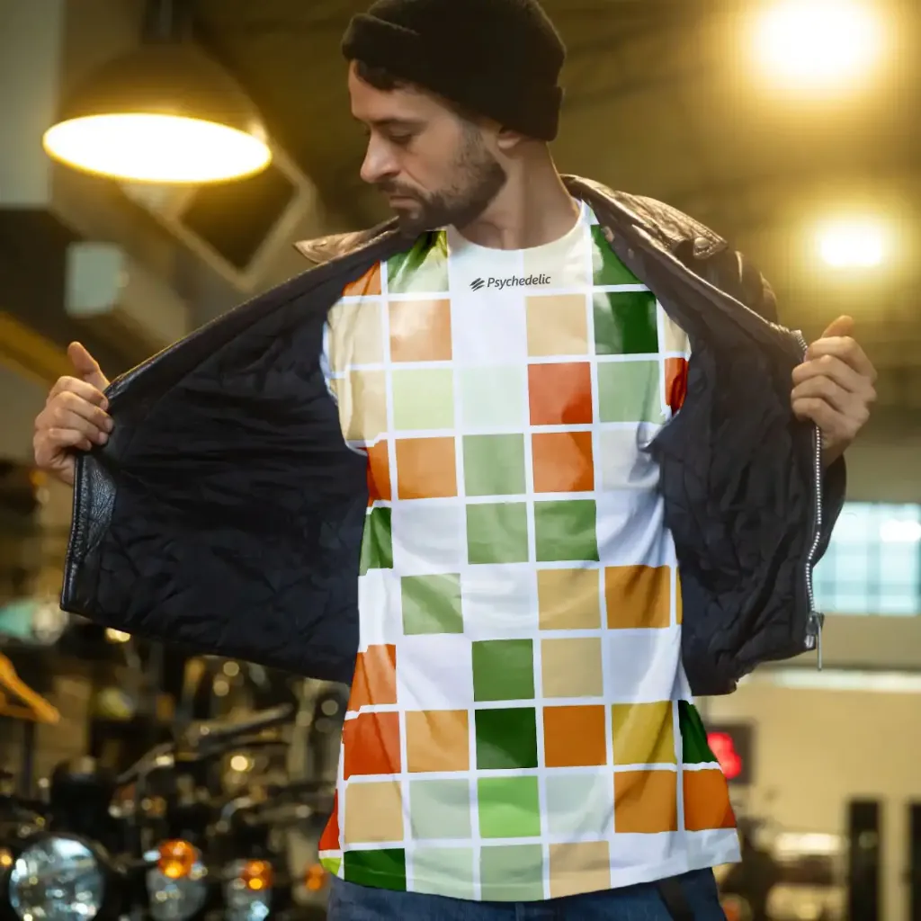 [PSY-TSP-NOS-S] The Square Pixel T-Shirt (S)