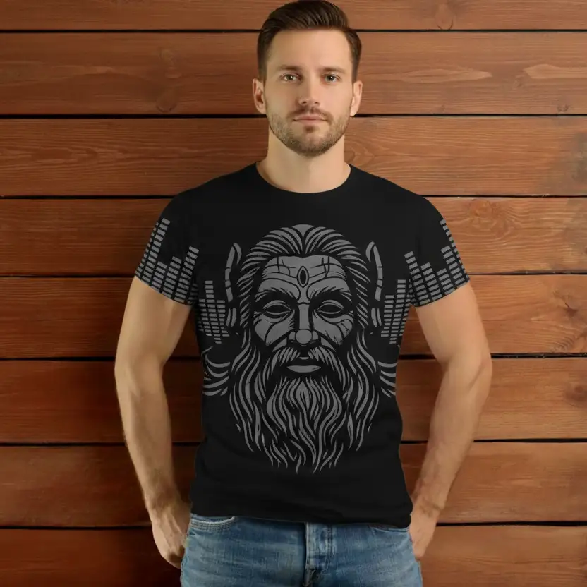 The Music God Crew T-Shirt