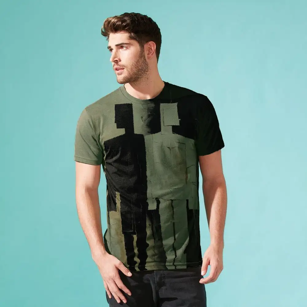 [PSY-TDP-OLV-S] The Dual Paradox T-Shirt (S, Olive Green)