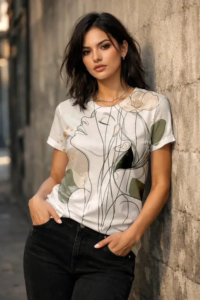 [PSY-TFT-NOS-S] The Fragrance T-Shirt Top (S)