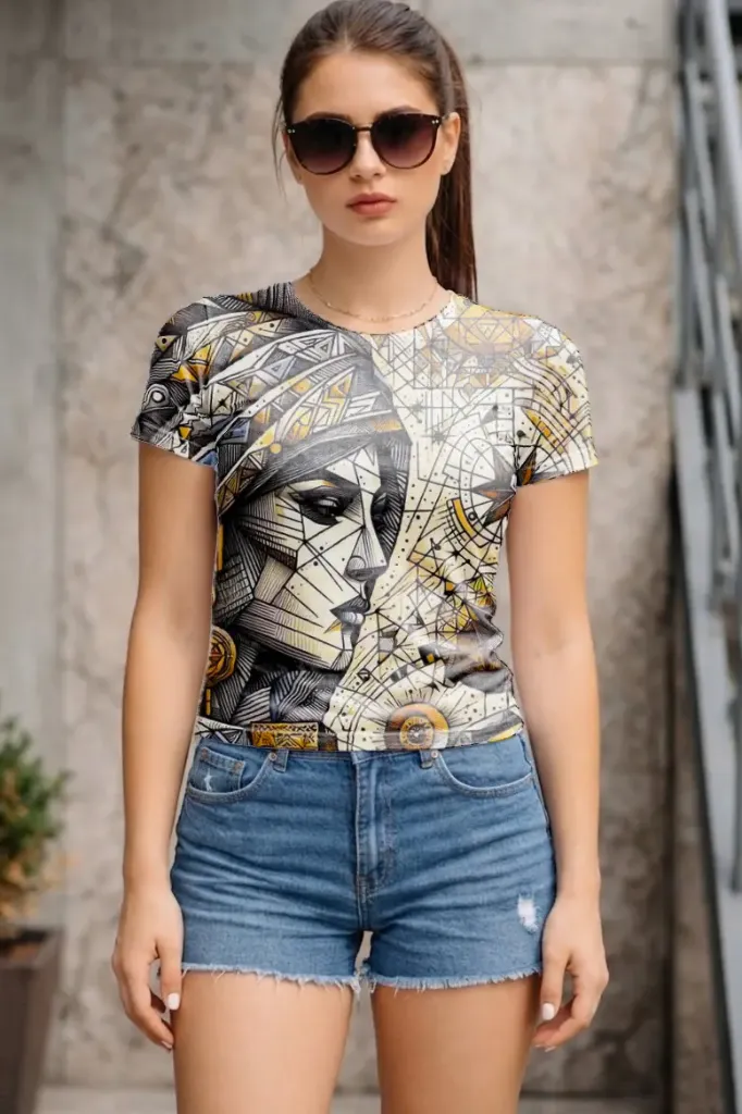 [PSY-TQO-NOS-S] The Queen of Dreams T-Shirt Top (S)