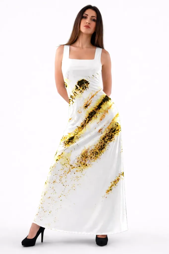 [PSY-TMF-NOS-S] The Mystic Fingers Maxi Dress (S)