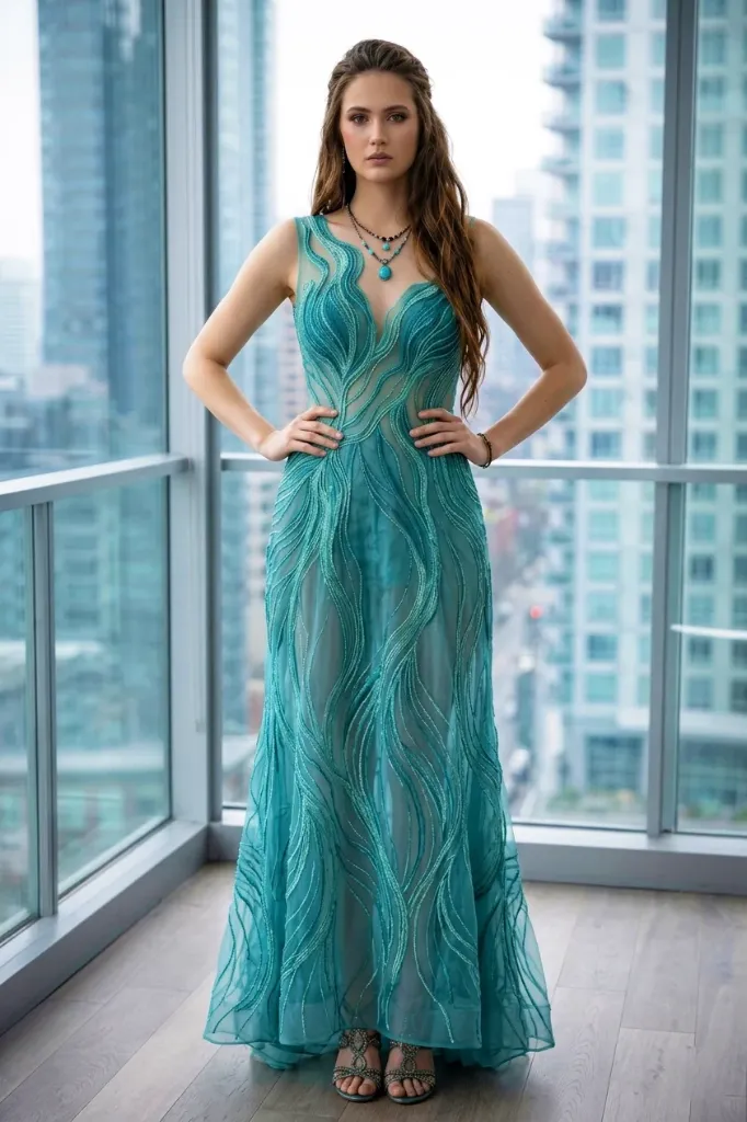 [PSY-TSQ-NOS-S] The Sea Queen Gown (S)