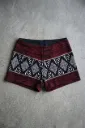 PSY Geometric Knit Shorts