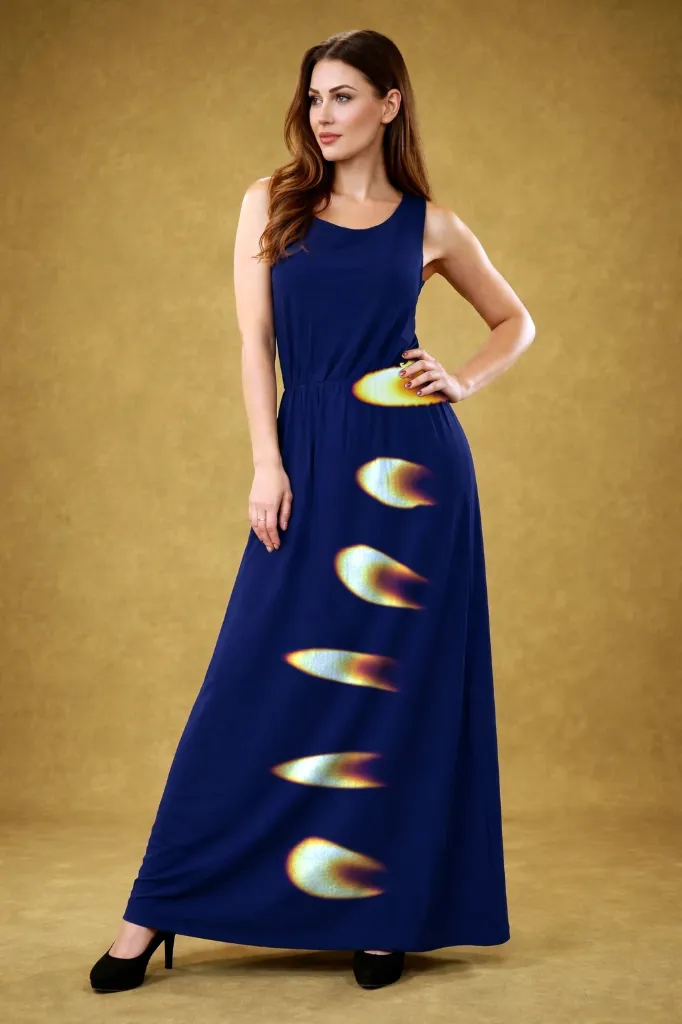 [PSY-THE-RBL-S] The Flame Gown (S, Royal Blue)