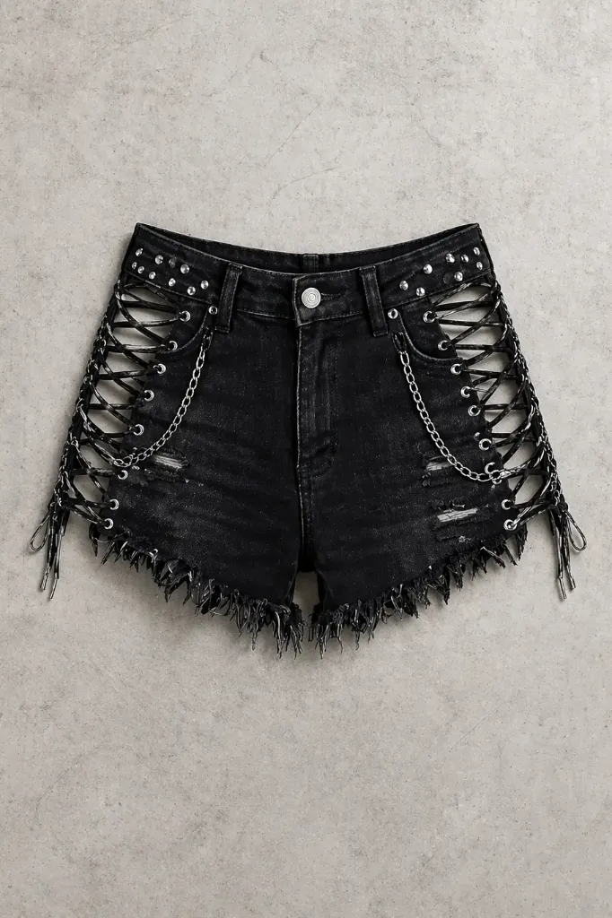 PSY New Age Black Shorts 1.0