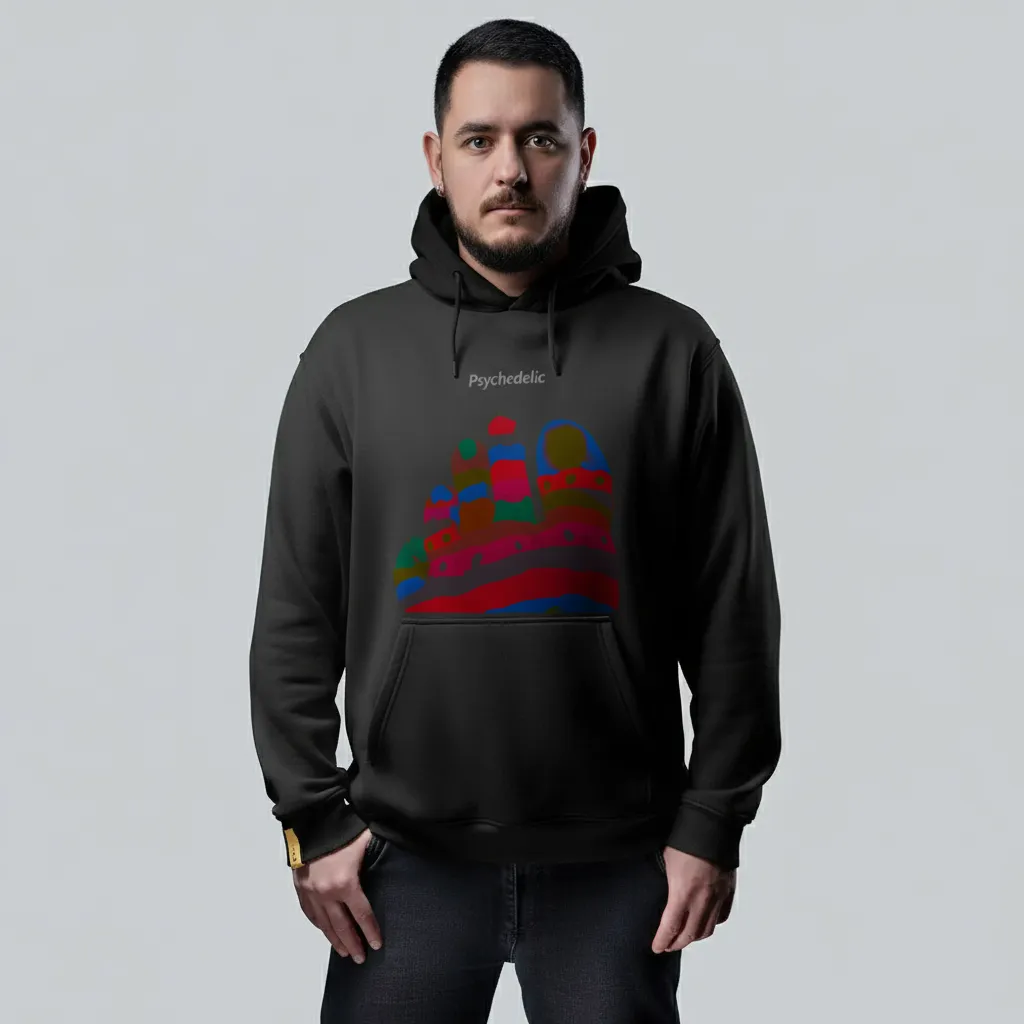 Toe of Colors Hoodie (Black, S)