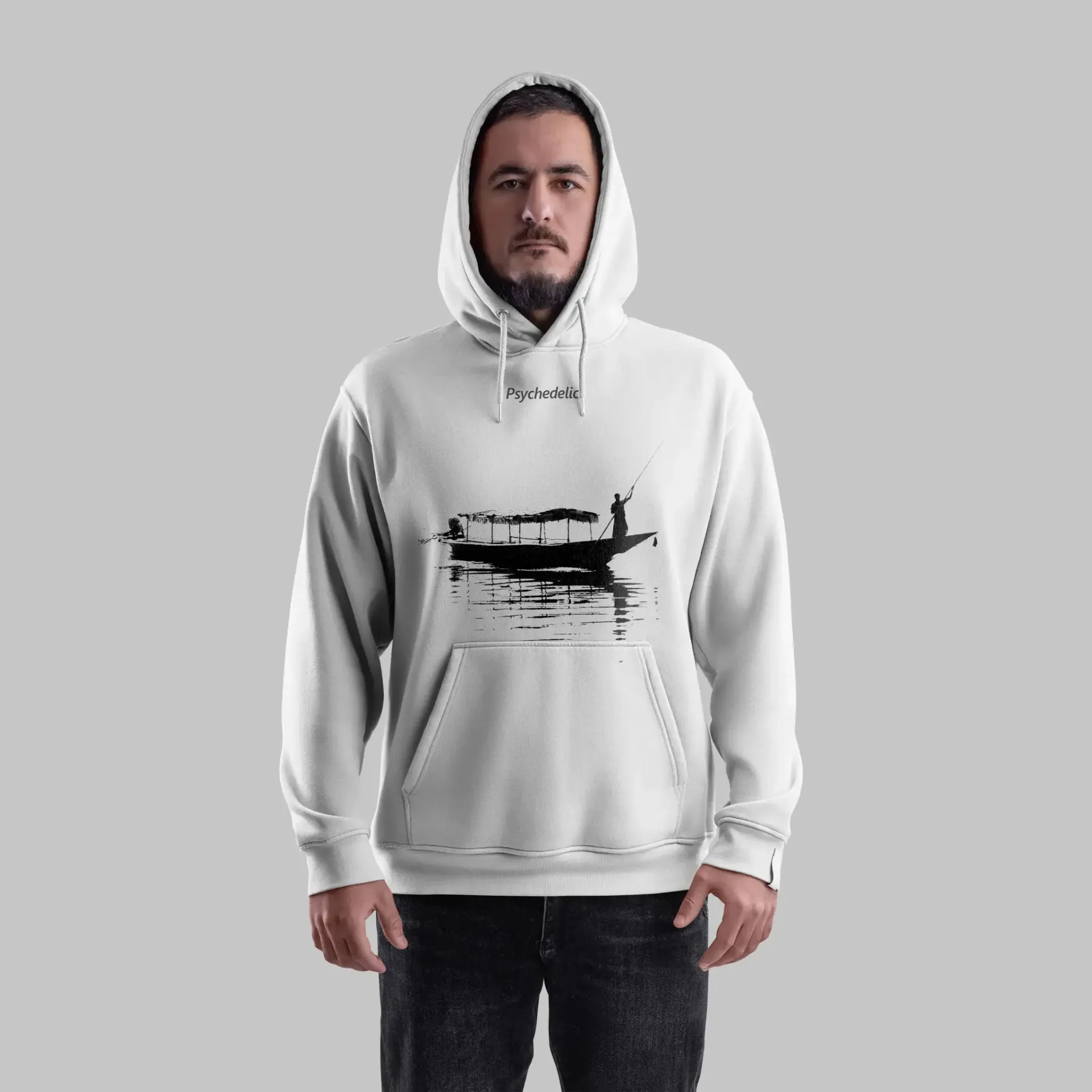 The Boat Hoodie (White, S)